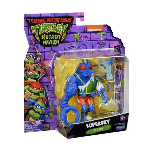  Teenage Mutant Ninja Turtles Mutant Mayhem figur - Superfly