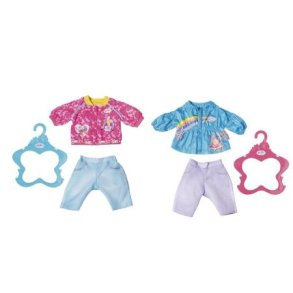 BABYborn hverdagsbukser og jakke 43 cm 2 ass. 