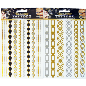 Checkmate Tattoos metallic