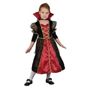 Mini vampyrprinsesse kostume 104 cm
