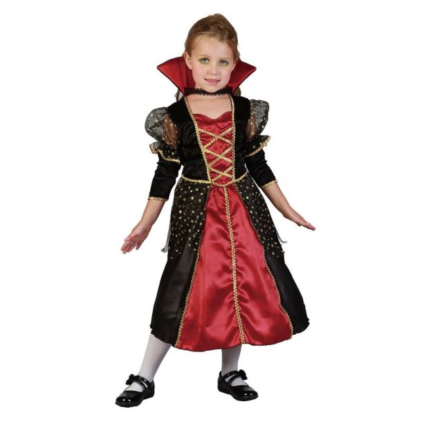 Mini vampyrprinsesse kostume 104 cm