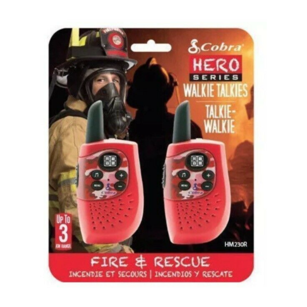 Walkie talkie  fire rescue up to 3km range