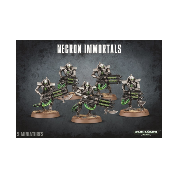 Warhammer 40K Necron Immortals 5 miniatures