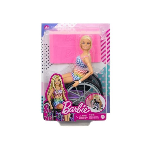 Barbie dukke fashionista Wheelchair Checkers