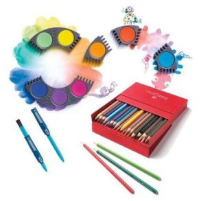 Tuscher/Blyanter/Pensler/Maling